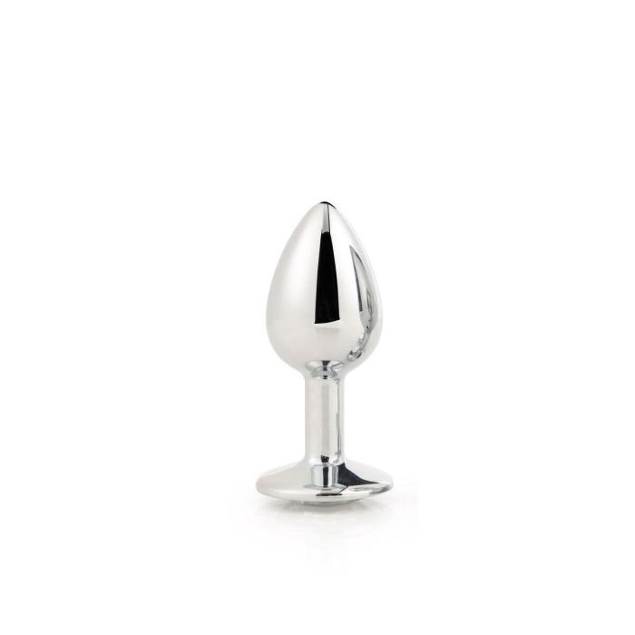 Plug Anal Dream Toys Gleaming Love Plateado 7 Plug Anal Dream Toys Gleaming Love Plateado 7