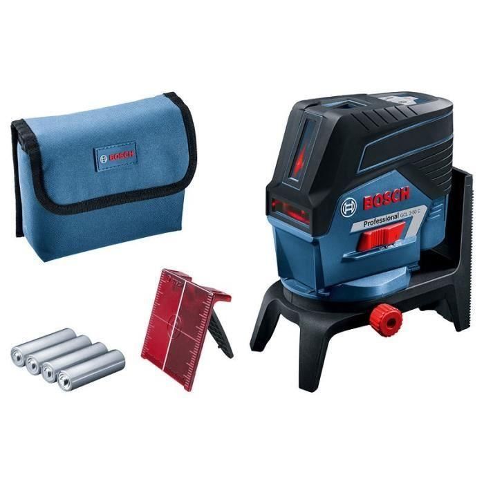 Bosch Professional GCL 2-50 C RM2 Láser Combinado Punto y Línea Bluetooth Control Remoto, 50m Alcance, Dual Power 12V/AA, L-Boxx Ready 5