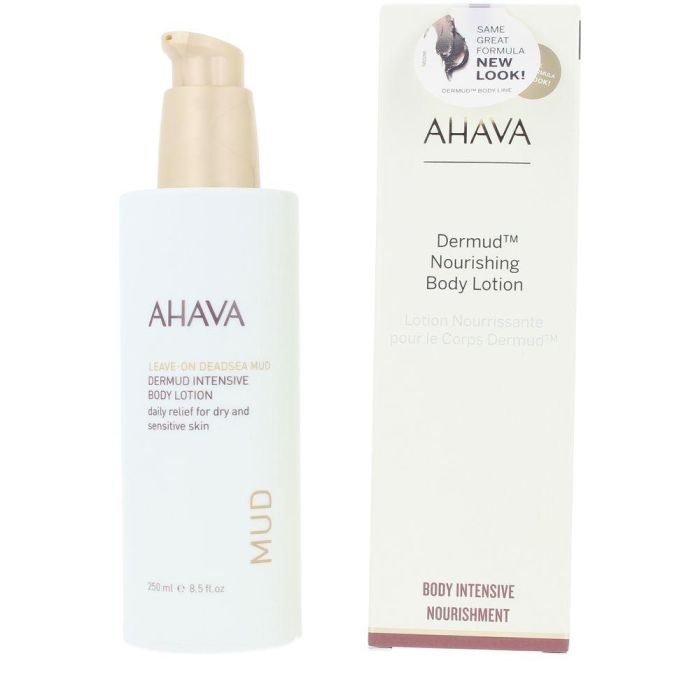 Ahava DERMUD NOURISHING INTENSIVE Loción Corporal 250 ml para Pieles Secas y Delicadas 1 Ahava DERMUD NOURISHING INTENSIVE Loción Corporal 250 ml para Pieles Secas y Delicadas 1