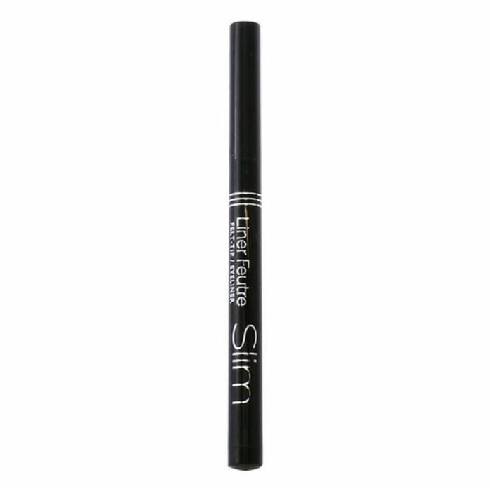 Bourjois #16 Delineador de Ojos Líquido Feutre Slim Punta Precisa Ultra-Fina Larga Duración 24h Negro 0,8 ml 1