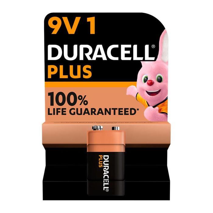 Duracell Pila Alcalina Plus Power 6LR61 9V Blister 1 Unidad