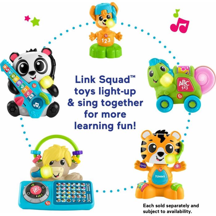 Fisher-Price HYK94 Juguete Musical de Desarrollo Link Squad Fox Opposites 2 Fisher-Price HYK94 Juguete Musical de Desarrollo Link Squad Fox Opposites 2