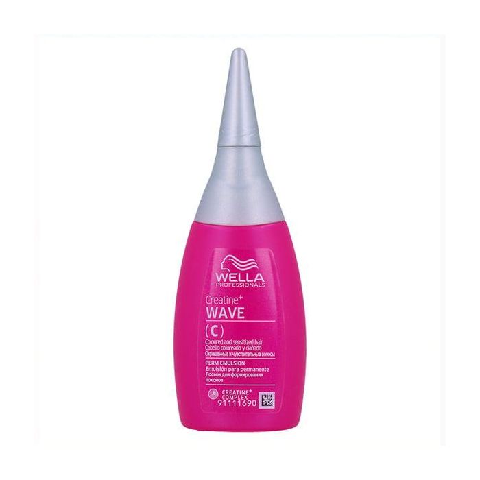 Wella Creatine+ Wave Perm Base 75 ml - Cabello más brillante y elástico