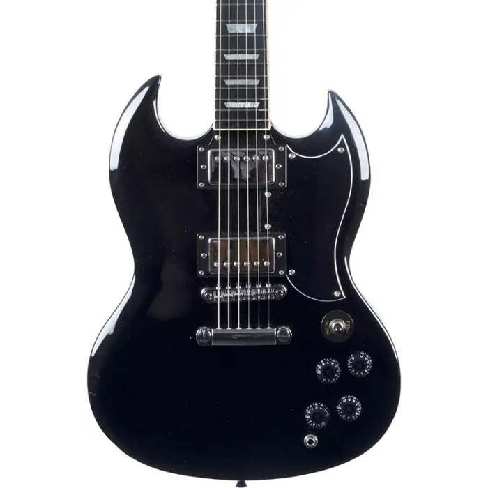 Eko Guitarra Eléctrica Starter DV300 Tipo SG - Negra 0 Eko Guitarra Eléctrica Starter DV300 Tipo SG - Negra 0