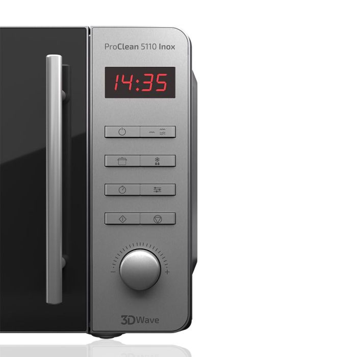 Cecotec ProClean 5110 Inox Microondas con Grill Encimera Acero Inoxidable 20 L 700 W 8