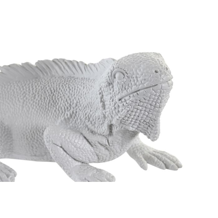 DKD Home Decor Lámpara Aplique Moderno de Pared con Diseño Iguana, Resina Blanca, 31x14x22 cm, Compatible con Bombilla E27 50W 3 DKD Home Decor Lámpara Aplique Moderno de Pared con Diseño Iguana, Resina Blanca, 31x14x22 cm, Compatible con Bombilla E27 50W 3