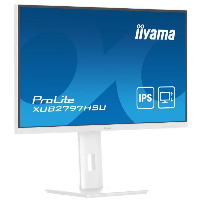 iiyama Monitor XUB2797HSU-W2 27" Full HD IPS Blanco 1ms HDMI DP USB 8 iiyama Monitor XUB2797HSU-W2 27" Full HD IPS Blanco 1ms HDMI DP USB 8