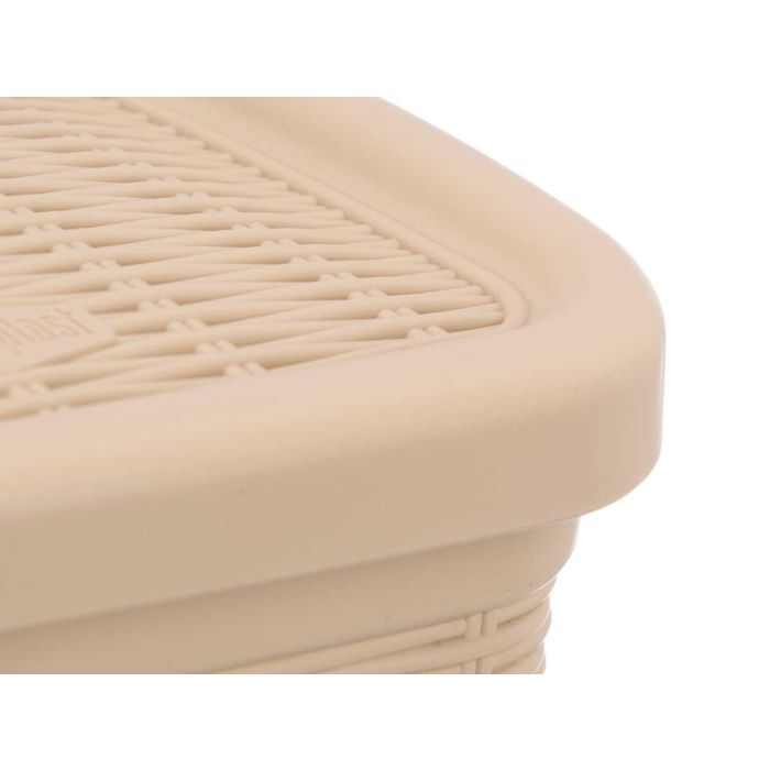 Papelera Elegance Peq 6L Crema Stefanplast 20X27CM (6 Unidades) 3 Papelera Elegance Peq 6L Crema Stefanplast 20X27CM (6 Unidades) 3