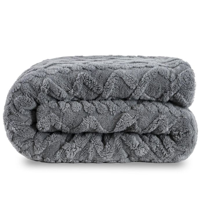 Cecotec Manta Eléctrica HeatConfort Luma 180x130 cm 115W Gris, 10 niveles, apagado auto 2