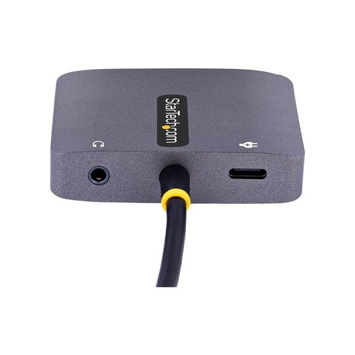 Adaptador USB C a VGA/HDMI Startech 122-USBC-HDMI-4K-VGA 3 Adaptador USB C a VGA/HDMI Startech 122-USBC-HDMI-4K-VGA 3