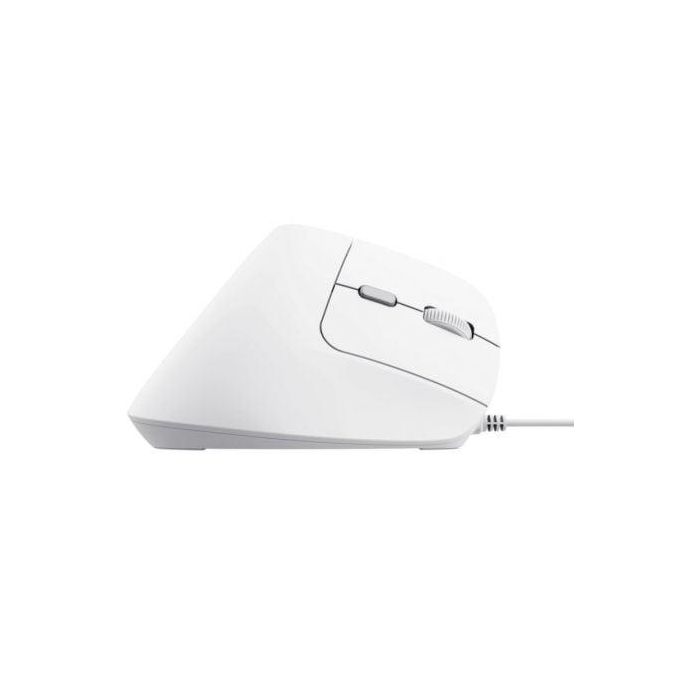 Ratón Ergonómico Trust Bayo II/ Hasta 2400 DPI/ Blanco 3 Ratón Ergonómico Trust Bayo II/ Hasta 2400 DPI/ Blanco 3