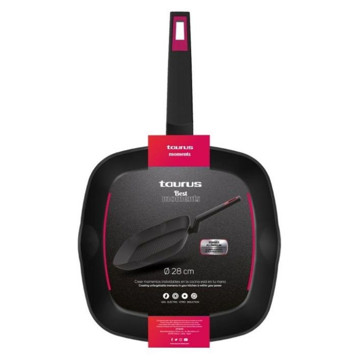 Sartén Taurus KGR4028 Negro Aluminio Aluminio Forjado Ø 28 cm 2 Sartén Taurus KGR4028 Negro Aluminio Aluminio Forjado Ø 28 cm 2