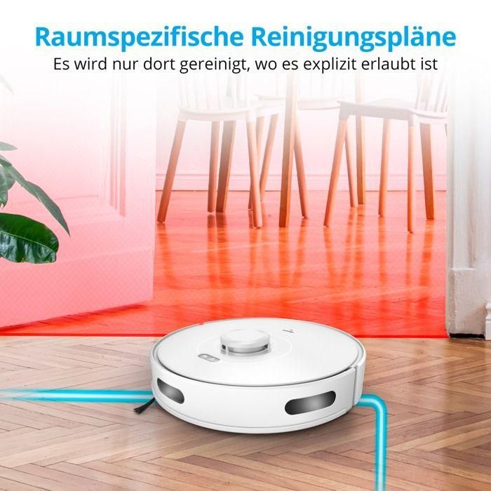 Robot aspirador MEDION MD11782 X10 SW - 120 min - 2700 Pa - 400 ml - Blanco 2 Robot aspirador MEDION MD11782 X10 SW - 120 min - 2700 Pa - 400 ml - Blanco 2