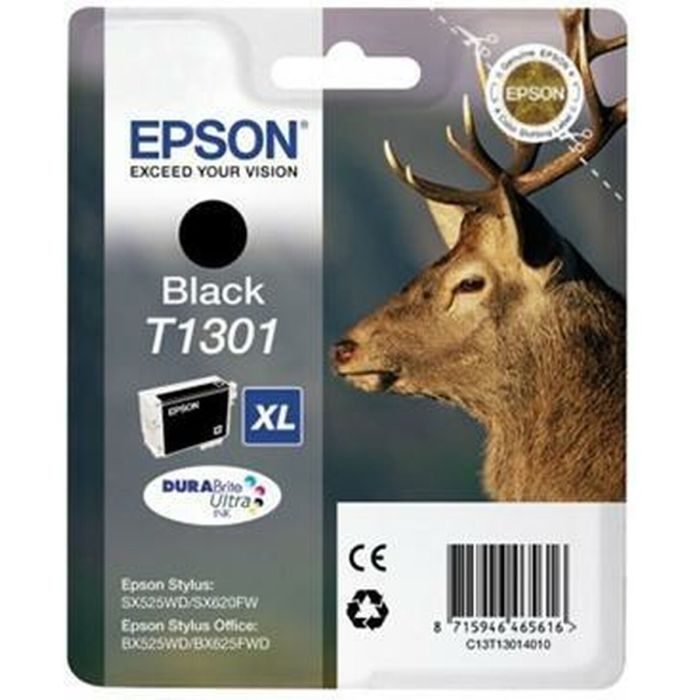 Cartucho de Tinta Original Epson SX525WD/620FW/ OFFICE B42WD/ 525WD/625FWD/925FWD Negro (6 Unidades) 1