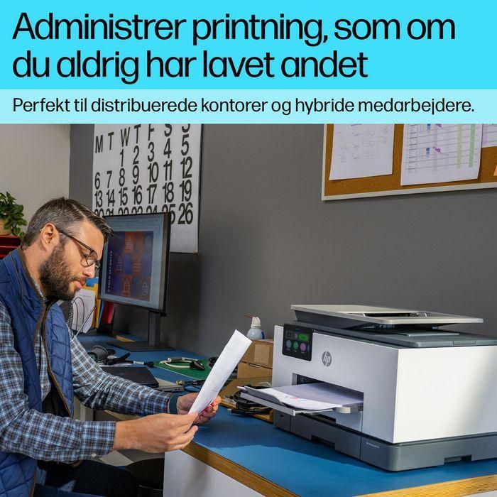 HP OfficeJet Pro 9130b Impresora Multifunción Inyección Tinta Térmica Color A4, Wifi, Dúplex (impresión/escaneo), ADF, 25ppm, Pantalla Táctil 18