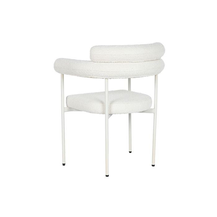 DKD Home Decor Silla Scandi Blanco 75 x 82 x 64 cm (2 Unidades) 2