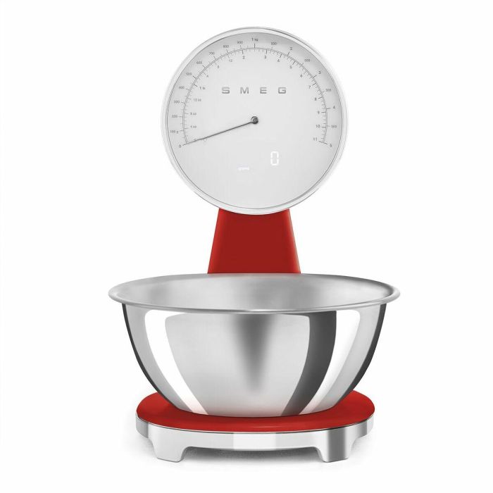 Báscula de Cocina Smeg KSF01RDWW Rojo Báscula de Cocina Smeg KSF01RDWW Rojo