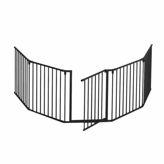 Nordlinger Pro Cortafuegos plegable con portillo para chimeneas y estufas - protección contra incendios 2 Nordlinger Pro Cortafuegos plegable con portillo para chimeneas y estufas - protección contra incendios 2