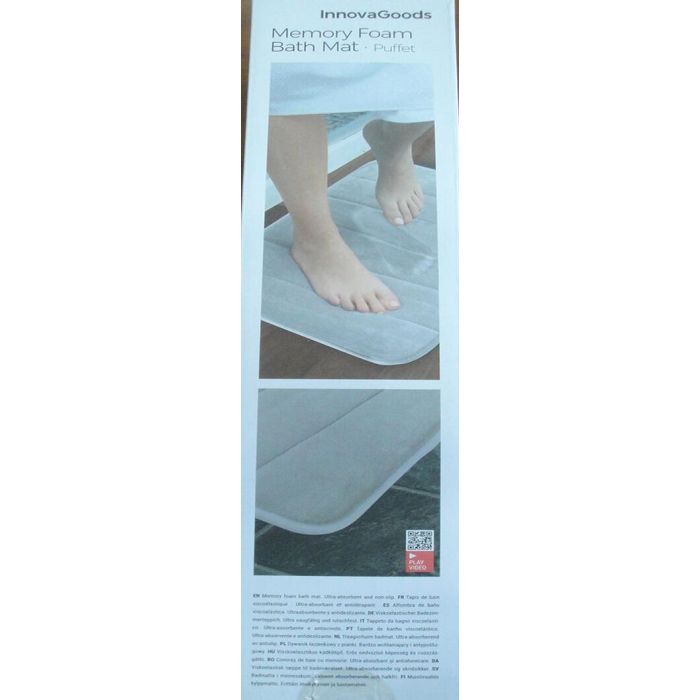 Alfombra de Baño Viscoelástica Puffeet InnovaGoods 1 Alfombra de Baño Viscoelástica Puffeet InnovaGoods 1