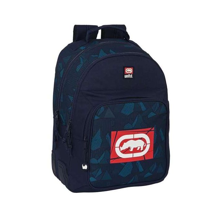 Mochila Escolar Eckō Unltd. Peaks Azul marino 32 x 42 x 15 cm Mochila Escolar Eckō Unltd. Peaks Azul marino 32 x 42 x 15 cm