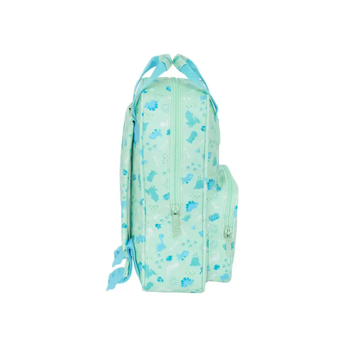 Mochila Infantil Safta Dino Verde 20 x 28 x 8 cm 2
