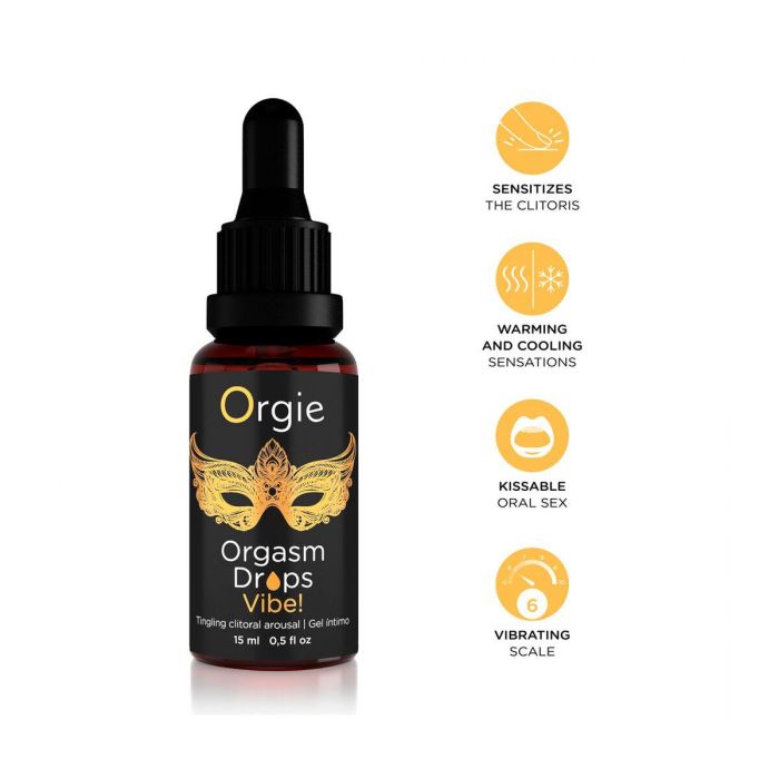 Estimulador Orgie Drops Vibe 15 ml 2