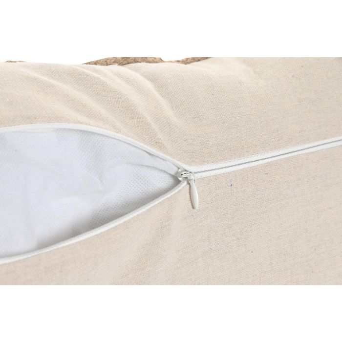 Cojin Boho DKD Home Decor Blanco Verde 50 x 30 cm (2 Unidades) 3