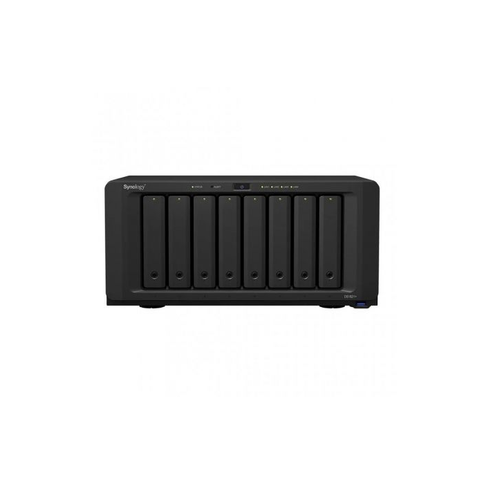 NAS Synology Diskstation DS1821+/ 8 Bahías 3.5"- 2.5"/ 4GB DDR4/ Formato Torre NAS Synology Diskstation DS1821+/ 8 Bahías 3.5"- 2.5"/ 4GB DDR4/ Formato Torre