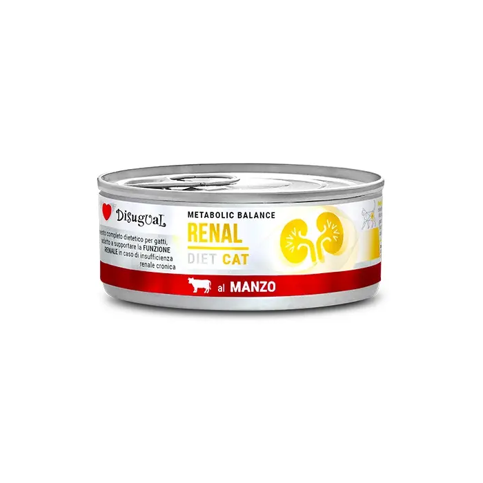 Disugual Diet Cat Renal Ternera 12x85 gr