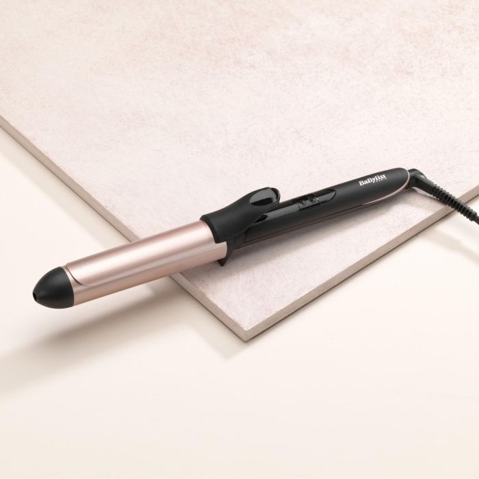 Babyliss C452E Tenacilla Ondulador de Pelo Cerámica de Cuarzo Rosado 32mm Rizos Perfectos con Tecnología Advanced Ceramics 5
