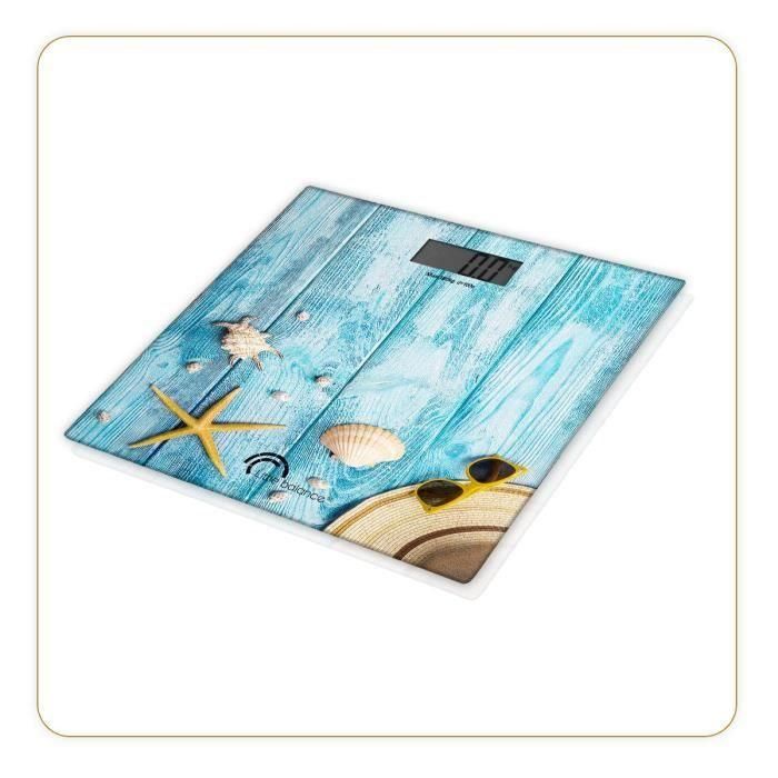 Little Balance Báscula Electrónica para Mariscos 180 kg / 100 g - Gran Tapa Cristal Templado, Gran Pantalla LCD, Diseño Extraplano 0 Little Balance Báscula Electrónica para Mariscos 180 kg / 100 g - Gran Tapa Cristal Templado, Gran Pantalla LCD, Diseño Extraplano 0