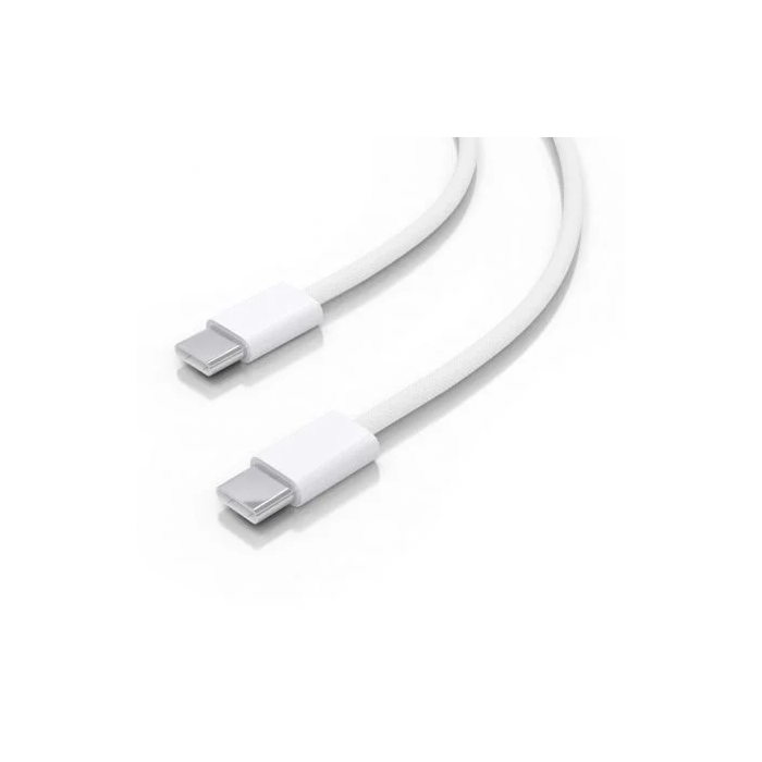 Aisens Cable USB 2.0 3A 60W Tipo USB-C Macho - USB-C Macho Blanco 1.0m 2