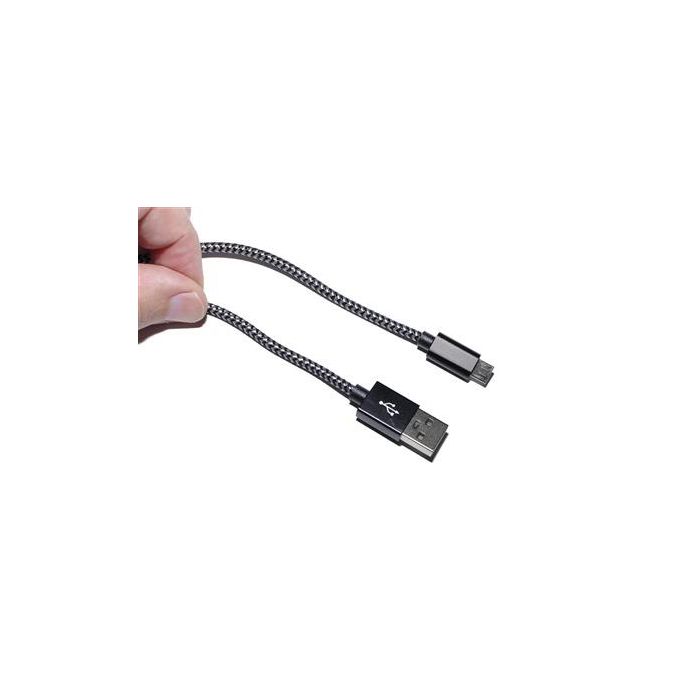Elbe CA-118-MICRO Cable USB a Micro USB Alta Velocidad 480mb/s 1 Metro 1 Elbe CA-118-MICRO Cable USB a Micro USB Alta Velocidad 480mb/s 1 Metro 1