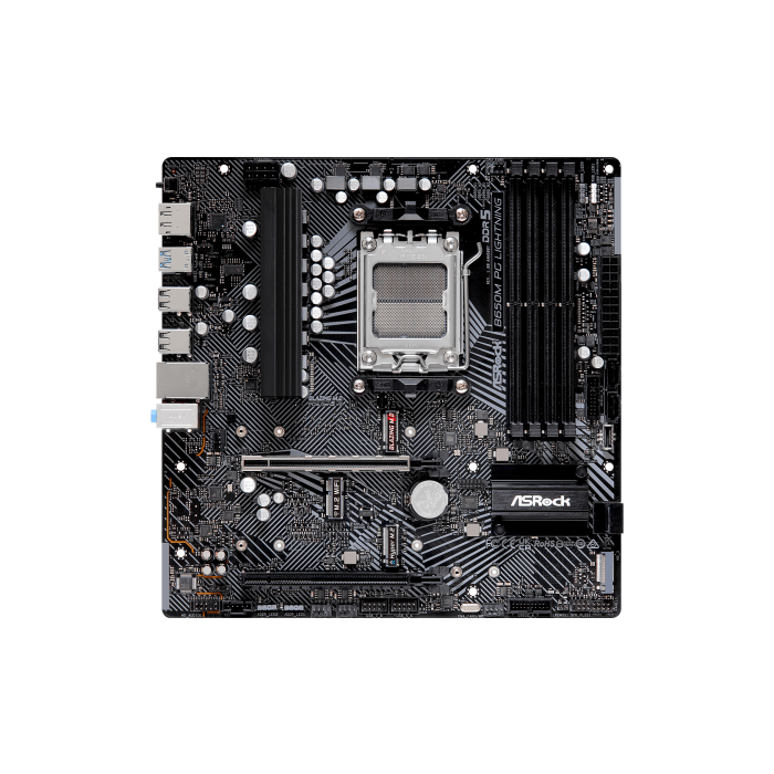 Asrock B650M PG Lightning AMD B650 Zócalo AM5 micro ATX 1 Asrock B650M PG Lightning AMD B650 Zócalo AM5 micro ATX 1