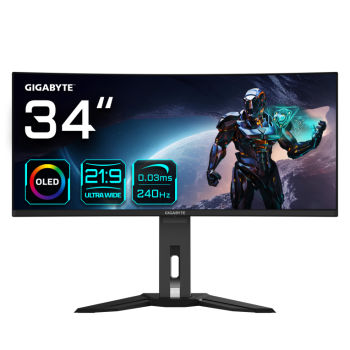 GIGABYTE MO34WQC2 pantalla para PC 86,4 cm (34") 3440 x 1440 Pixeles Wide Quad HD Negro GIGABYTE MO34WQC2 pantalla para PC 86,4 cm (34") 3440 x 1440 Pixeles Wide Quad HD Negro