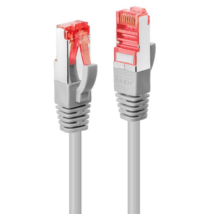 Cable de Red Rígido UTP Categoría 6 LINDY 47702 Gris 1 m 1 unidad