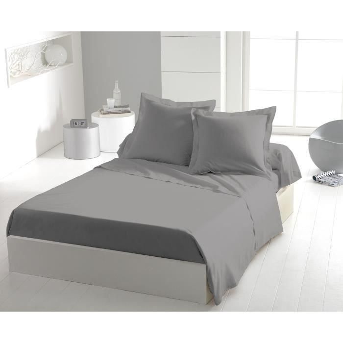 Home Linge Passion HOM3701393718547 Sábana encimera 1 persona 180 x 290 cm Gris claro 0 Home Linge Passion HOM3701393718547 Sábana encimera 1 persona 180 x 290 cm Gris claro 0