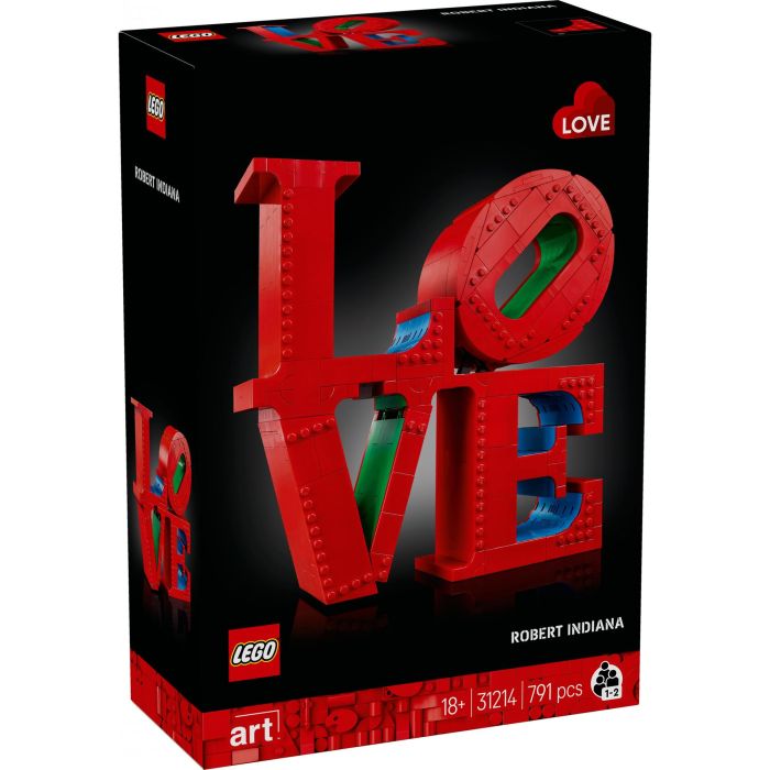 LEGO 31214 Art LOVE Set de Construcción para Adultos - Decoración y Regalo para Parejas 9 LEGO 31214 Art LOVE Set de Construcción para Adultos - Decoración y Regalo para Parejas 9