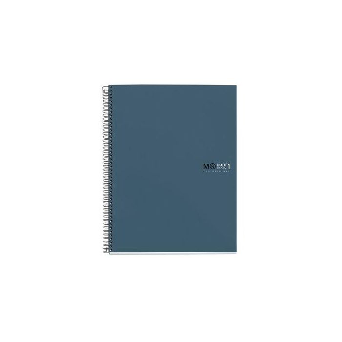 Bloc Miquelrius The Original Notebook 1 Micro.Tapa Extra A4 80H 90G Cuadric.5X5 Azul Oceano 5 unidades