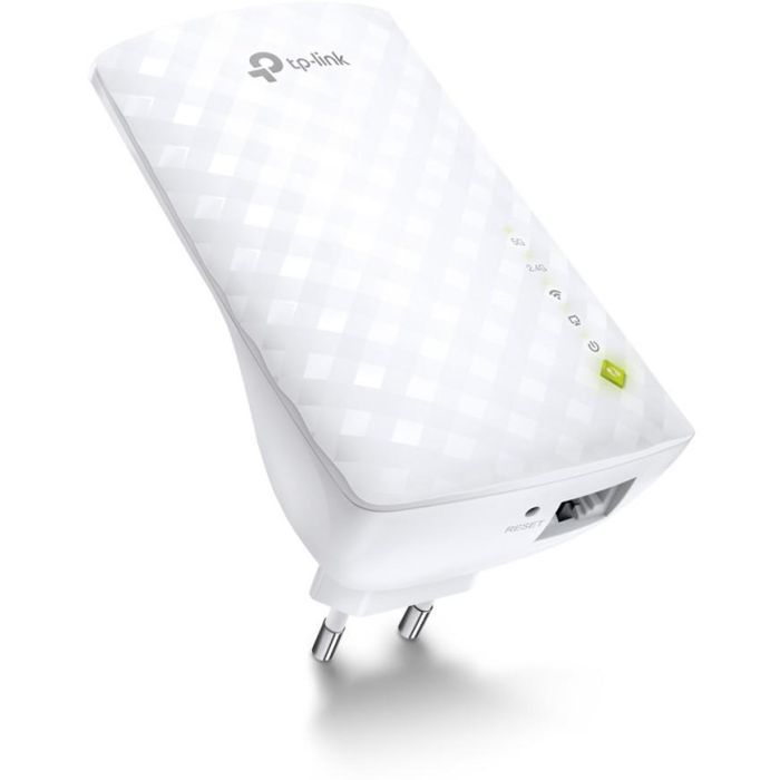 TP-Link AC750 RE200 Extensor WiFi Banda Dual 750Mbps, 3 Antenas Internas, Puerto Ethernet 1