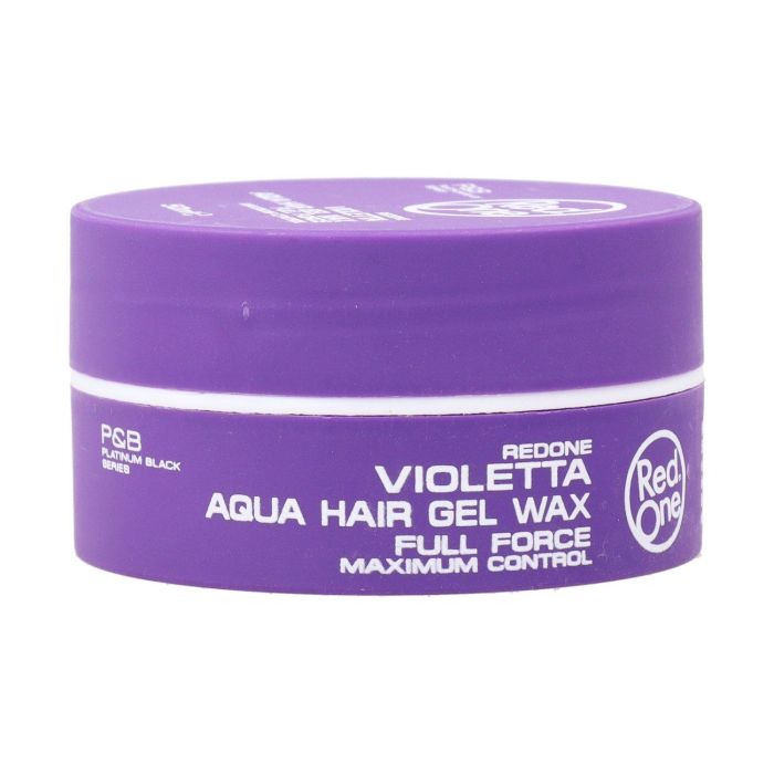 Red One Cera con Brillo Mini Aqua Hair Gel Violetta 50 ml