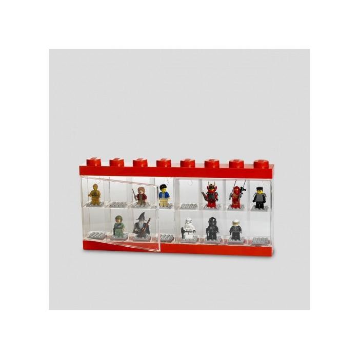 LEGO Vitrina de Exposición Minifiguras Room Copenhagen 16, Rojo