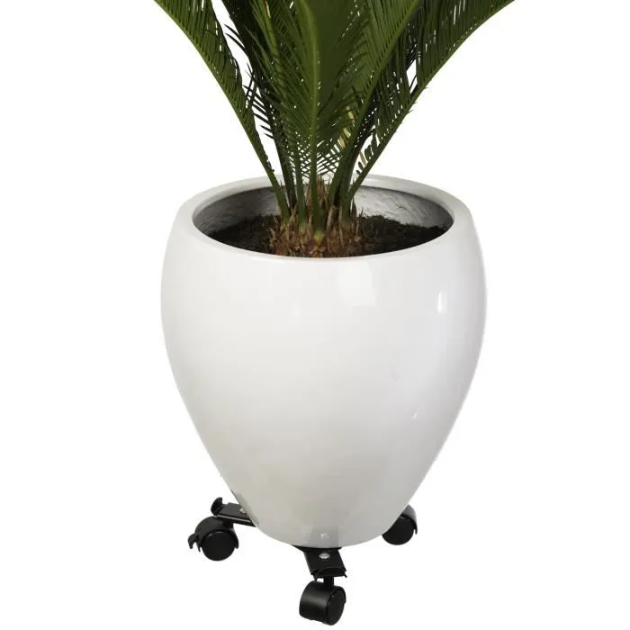 Nature Estantería enrollable extensible H6 x 27/37 x 27/37 cm Metal Negro 1