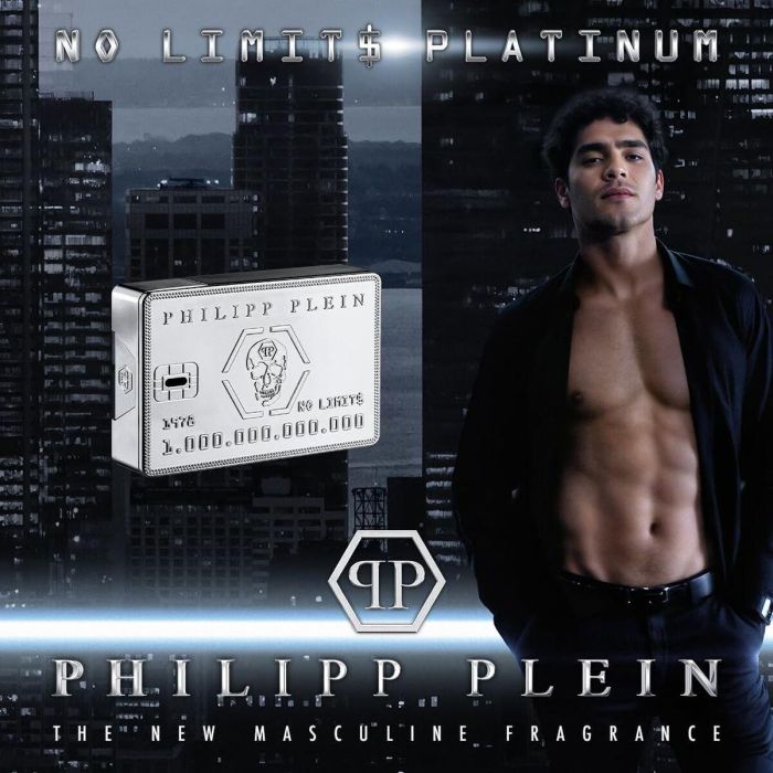 PHILIPP PLEIN NO LIMITS PLATINUM Eau de Parfum Fougère 50 ml PHILIPP PLEIN NO LIMITS PLATINUM Eau de Parfum Fougère 50 ml