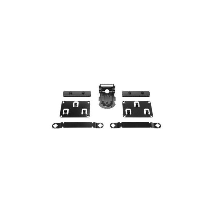 Logitech 939-001644 Kit de Montaje para Videoconferencia, en Pared, compatible con Rally y Rally Plus, color Negro