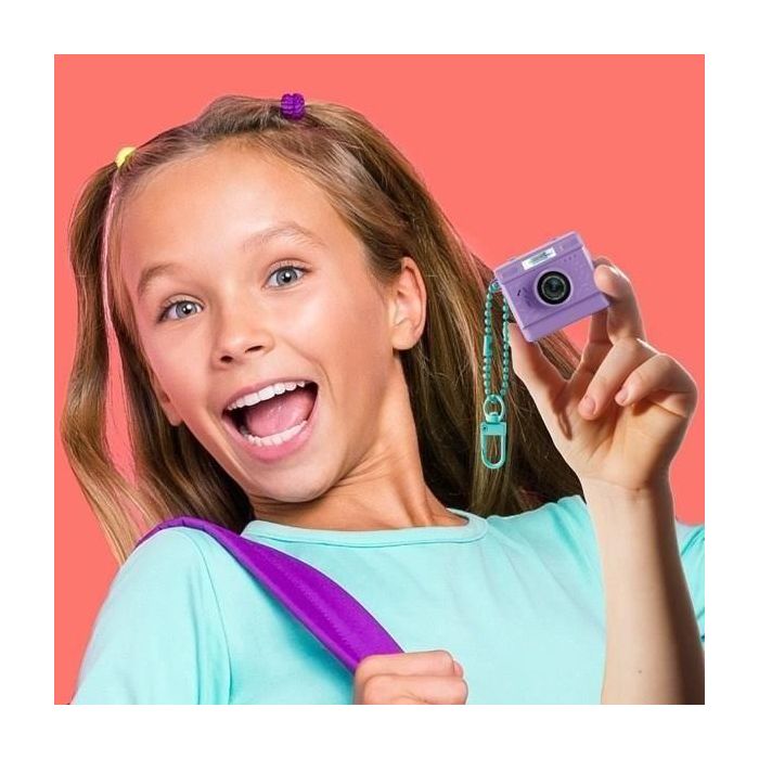 Canal Toys CTCLK063 Photo Creator Mini Cam' Cámara digital de fotos y vídeos Vintage con llavero y tarjeta SD de 1 GB 2