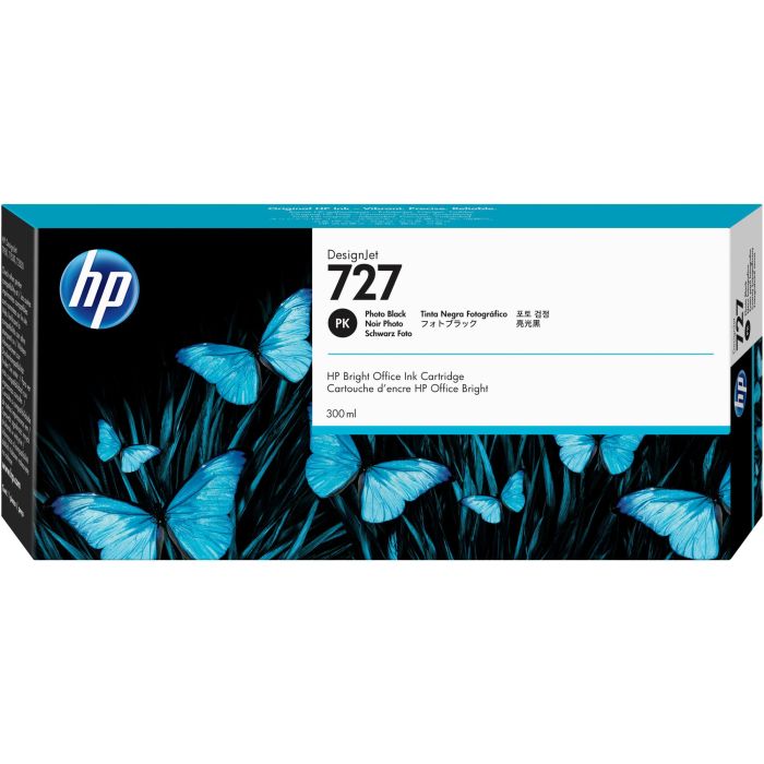 HP DesignJet T1500/T920 Cartucho Negro foto Nº727 300ml 0 HP DesignJet T1500/T920 Cartucho Negro foto Nº727 300ml 0