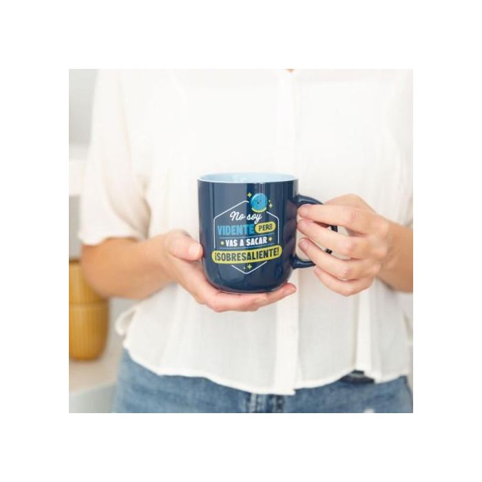 Mr. Wonderful Taza WOA11329ES No Soy Vidente, Pero Vas A Sacar ¡Un Sobresaliente! Cerámica Multicolor 0.37L 2 Mr. Wonderful Taza WOA11329ES No Soy Vidente, Pero Vas A Sacar ¡Un Sobresaliente! Cerámica Multicolor 0.37L 2