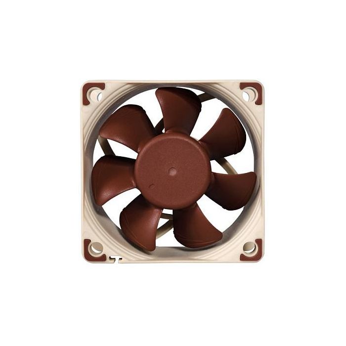 Noctua NF-A6x25 FLX Ventilador 6cm 1600-3000 RPM Flujo de Aire 29.2 m3/h 19.3 dB Marrón 2