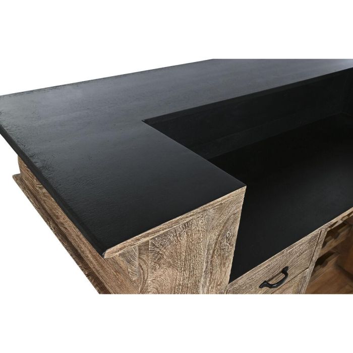 Mueble Bar Item Home DKD Home Decor Natural Negro 61 x 107 x 152 cm 10